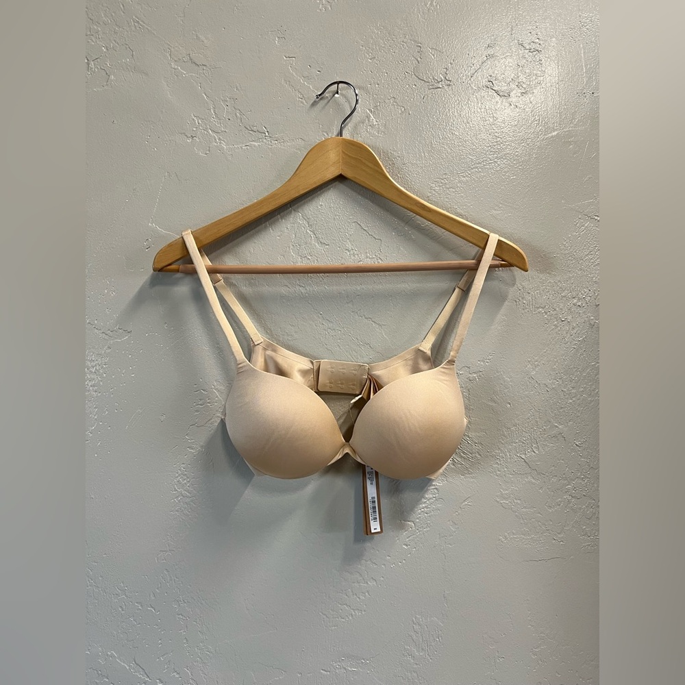 SKIMS Ultimate Push Up Plunge Bra 32C 34DD 36C 38B NWT Sand Color